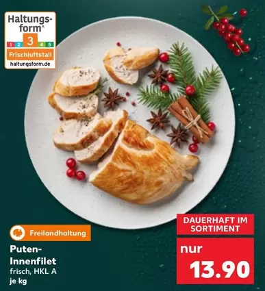 Puten-Innenfilet