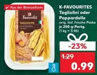 Tagliolini oder Pappardelle