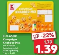 Knuspriger Knabber-Mix