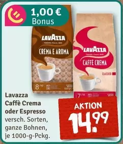 Lavazza - Caffè Crema oder Espresso