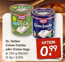 Dr Oetker - Crème fraîche oder Creme Vega