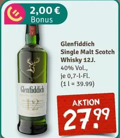 glenfiddich - Single Malt Scotch Whisky 12J.