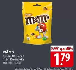 M&M's - m&m's