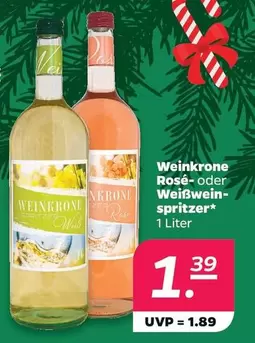 Rosé- oder Weißwein-spritzer