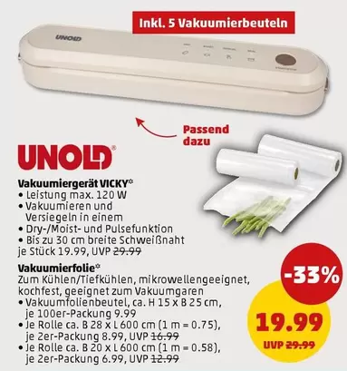 Vakuumiergerät VICKY