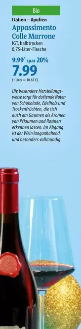 Bio - Appassimento Colle Marrone