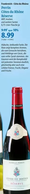 Côtes du Rhône Réserve