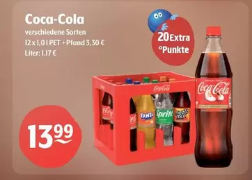 Coca Cola - Verschiedene Sorten