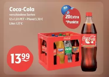 Coca Cola - Verschiedene Sorten