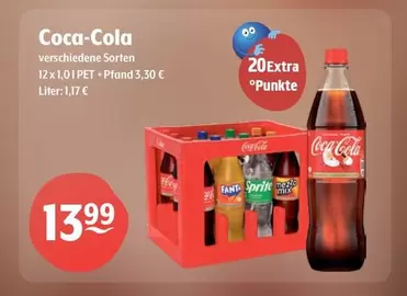 Coca Cola - Verschiedene Sorten