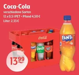 Coca Cola - Verschiedene Sorten