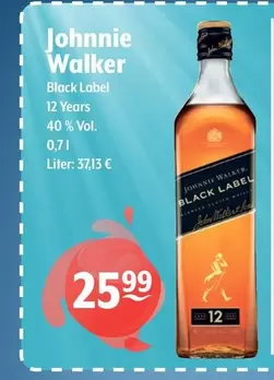 Johnnie Walker - Black Label 12 Years 40% Vol.