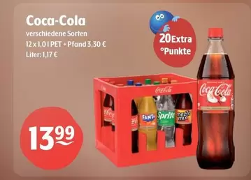 Coca Cola - Verschiedene Sorten