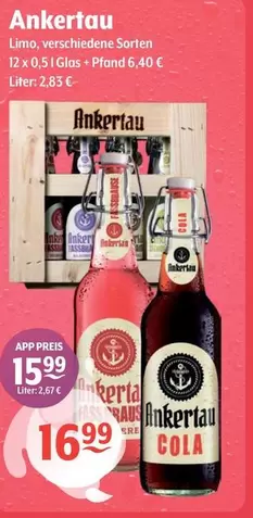 Ankertau - Limo, Verschiedene Sorten