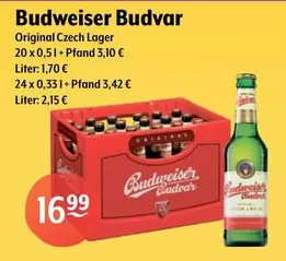 Budweiser Budvar - Original Czech Lager 