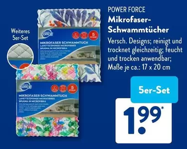 Mikrofaser-Schwammtücher