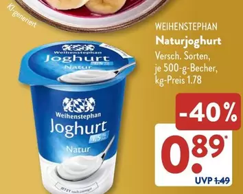 Naturjoghurt
