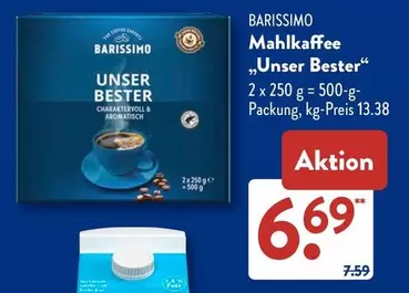 Mahlkaffee „Unser Bester"