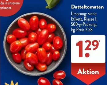 Datteltomaten