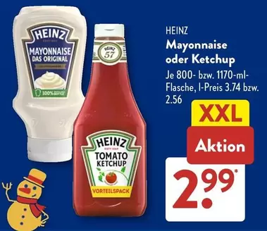 Heinz - Mayonnaise oder Ketchup