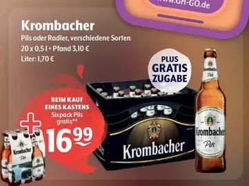 Krombacher - Pils Oder Radler
