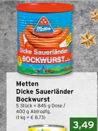 Dicke Sauerländer Bockwurst