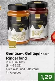 Gemüse-, Geflügel- oder Rinderfond