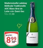 AOC - Méthode Traditionelle  Blanc Brut de Loire oder Demi-Sec