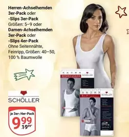 Herren-Achselhemden oder -Slips oder Damen-Achselhemden oder -Slips