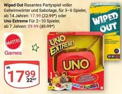 Mattel - Wiped Out or Uno Extreme