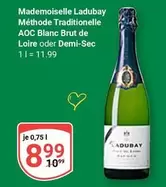 AOC - Méthode Traditionelle  Blanc Brut de Loire oder Demi-Sec
