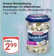 Bismarckhering, Bratrollmops oder Gabelrollmops