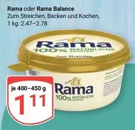 Rama oder Rama Balance