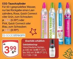 Sodastream - CO2-Tauschzylinder