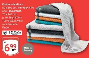 Frottier-Handtuch oder -Duschtuch