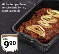 Küchenfertiger Braten