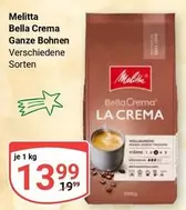 Bella Crema Ganze Bohnen
