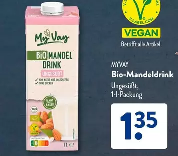 Bio - -Mandeldrink