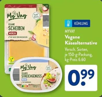 Vegane Käsealternative