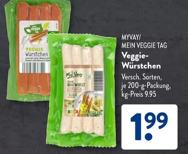 Veggie-Würstchen