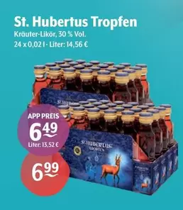 St. Hubertus Tropfen - Kräuter-Likör
