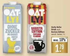 Oatly - Hafer Drink auch Barista Edition