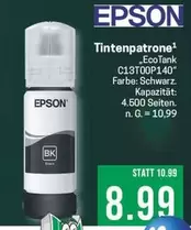 Epson - Tintenpatrone „EcoTank C13T00P140"