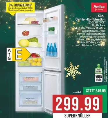 Kühl- Gefrier-Kombination KOCL387060E