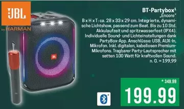 Jbl - BT-Partybox Encore