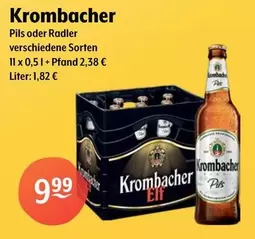 Krombacher - Pils Oder Radler 