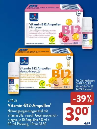 Vitamin-B12-Ampullen