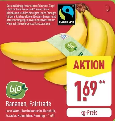 Fairtrade - Bananen,