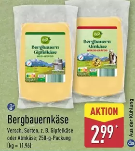 Bio - Bergbauernkäse