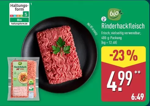 Bio - Rinderhackfleisch